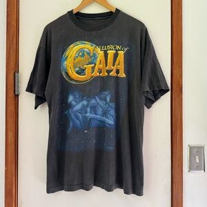 Rare Illusion of Gaia 90s Nintendo vintage tee single stitch 1994 t-shirt